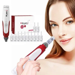 penna per microneedling, derma-pen, strumento per la skincare, strumento per microneedling, dispositivo per microneedling