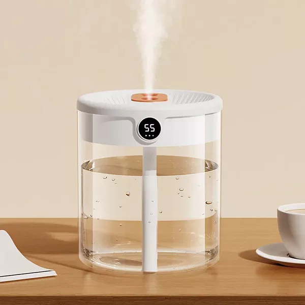 umidificatore, diffusore di oli essenziali, diffusore di aromi, umidificatore d'aria, umidificatore a luce notturna
