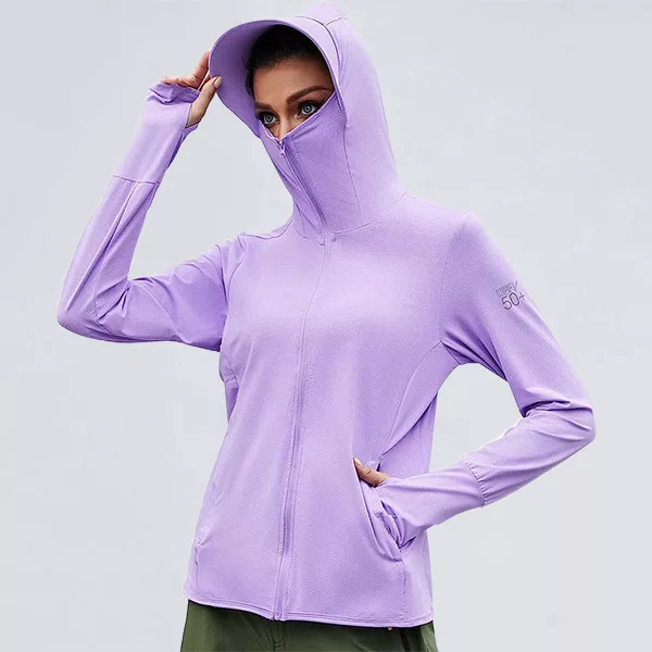 giacca con cappuccio, giacca con protezione UV, giacca con protezione solare