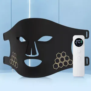 terapia della luce a led, terapia della luce sul viso, maschera facciale a led, maschera facciale a luce a led, maschera di bellezza a led, maschera di ringiovanimento