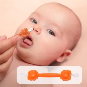 Strumento di Pulizia per Naso e Orecchie del Bambino 2 pezzi